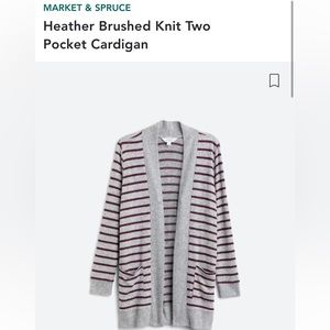 Market & Spruce Cardigan, size L